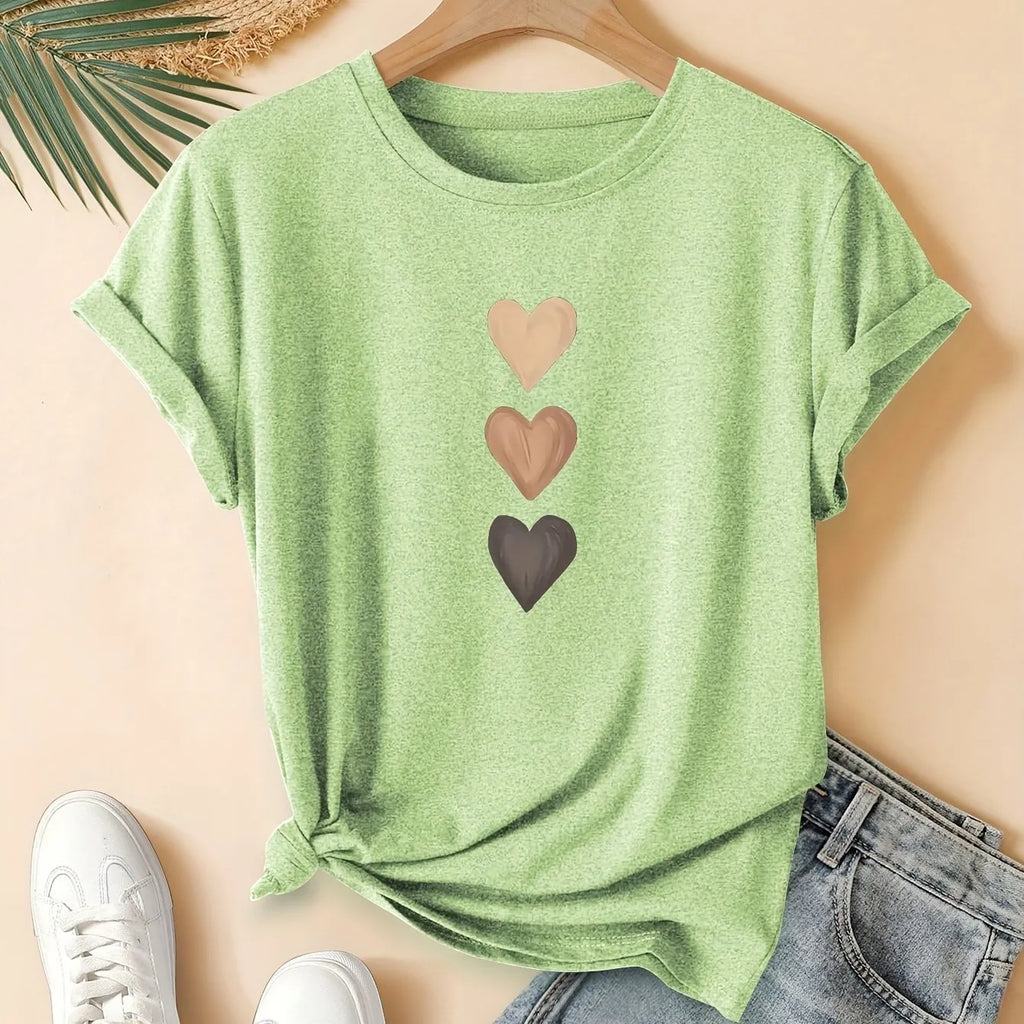 Women's cotton T-shirt with art retro Chinese style design in multiple colour options