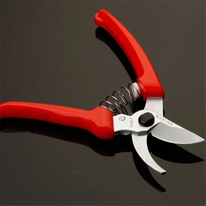 130W electric pruning shears with SK5 high carbon steel blades for landscaping work