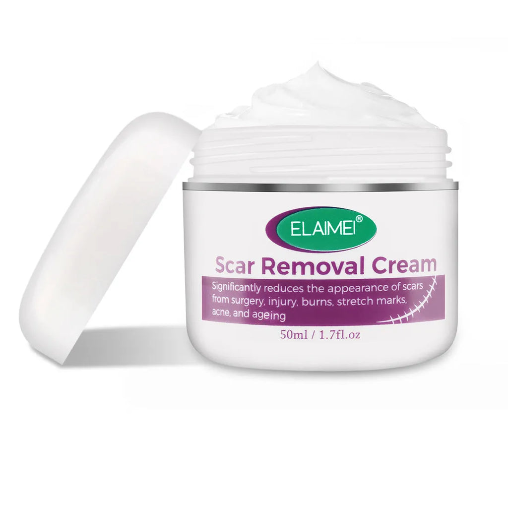 Scar removal cream tube 50g with crocodile peptide extract for face and body scar repair