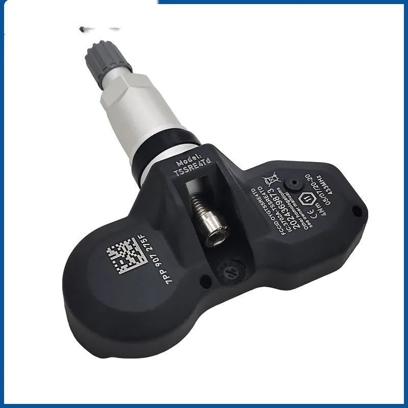 Black Audi TPMS sensor replacement for tyre pressure monitoring system