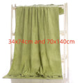 Bamboo charcoal fibre bath towel 70x140cm in white, soft and quick-drying