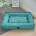 XL removable washable waterproof dog kennel mat with wooden frame in assorted colours