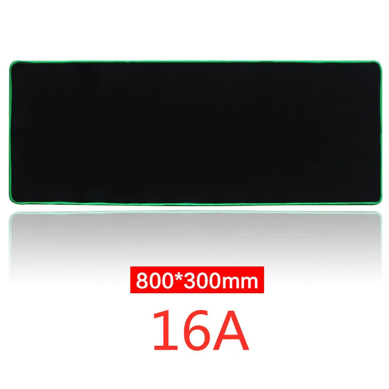 Oversized mouse pad 300 x 800mm with non-slip rubber base and cloth surface heat transfer print design
