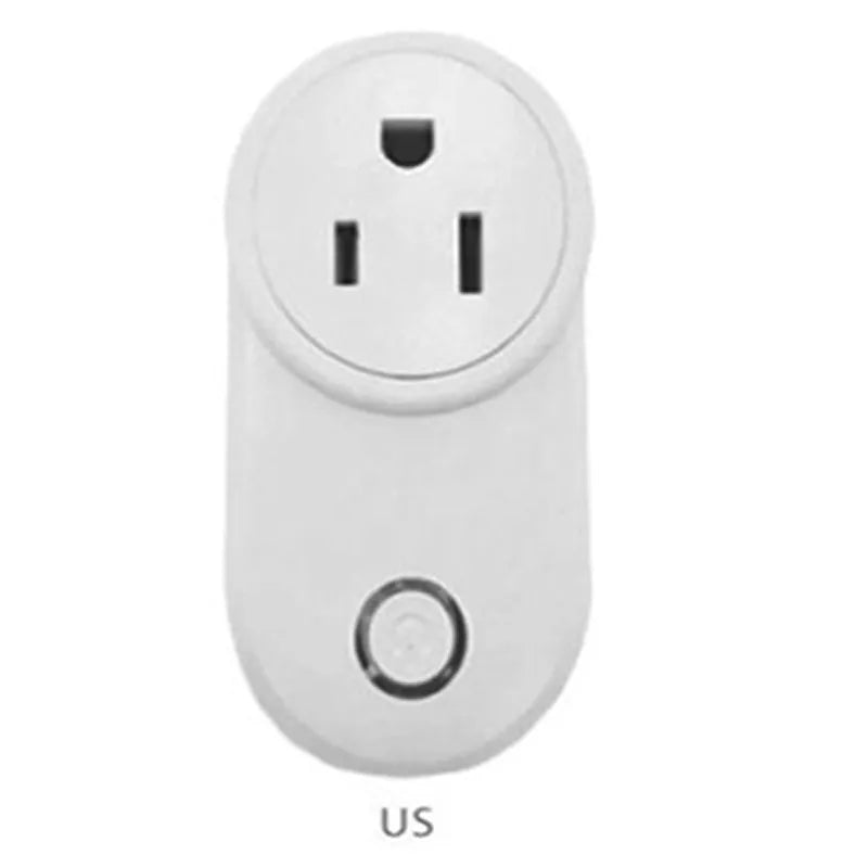 UK standard smart WiFi socket with neutral colour for remote control via ewelink app