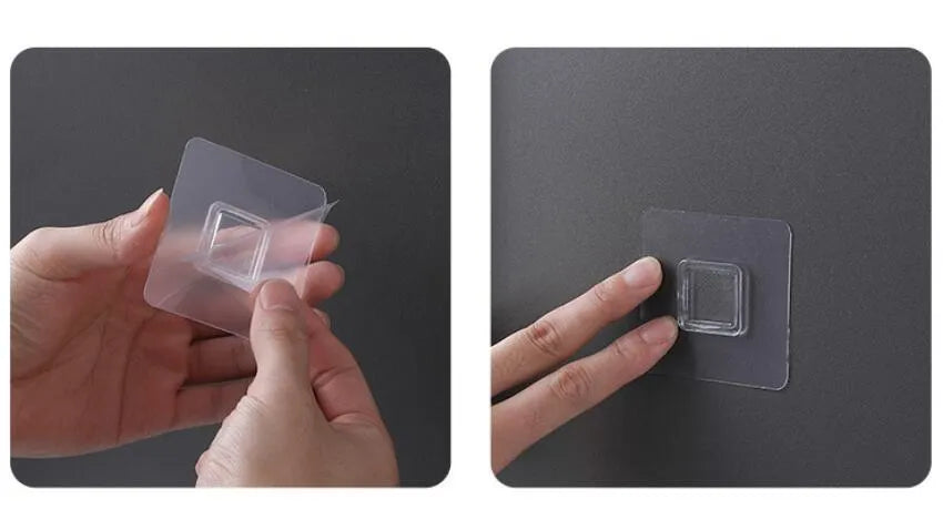 Automatic wall-mounted toothpaste dispenser in blue, grey, or pink colours