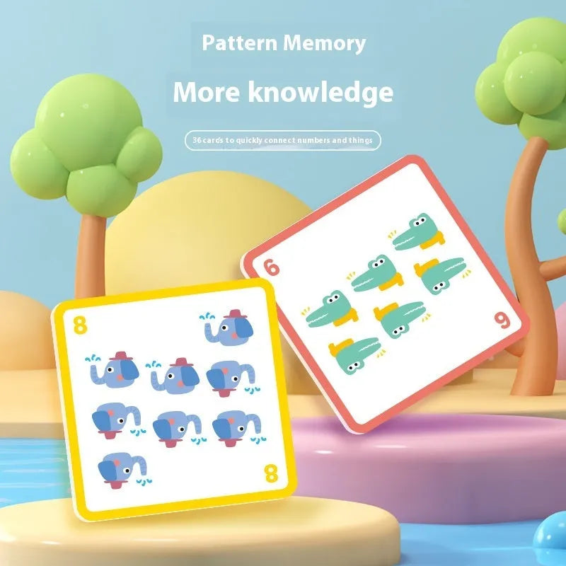 Hammer ten bar ten method arithmetic training paper board game toy for vision intelligence hand-eye coordination interactive parent-child learning