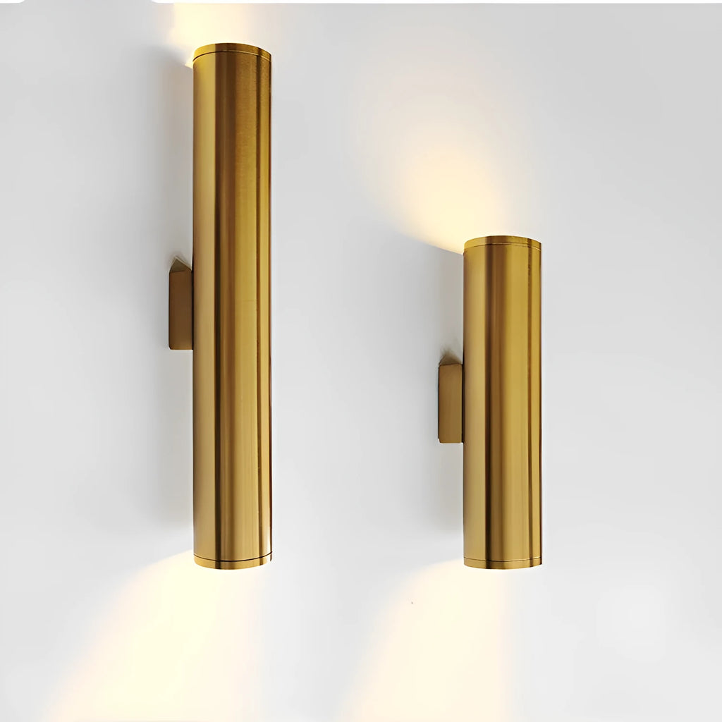 Up and down wall light with COB LED in aluminium alloy shell, 65x500mm size, white light