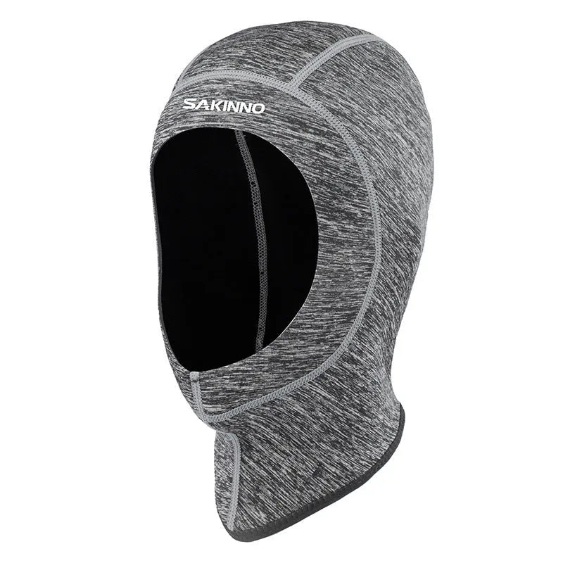 Nylon diving hood in camouflage pattern for cold-proof swimming and snorkeling