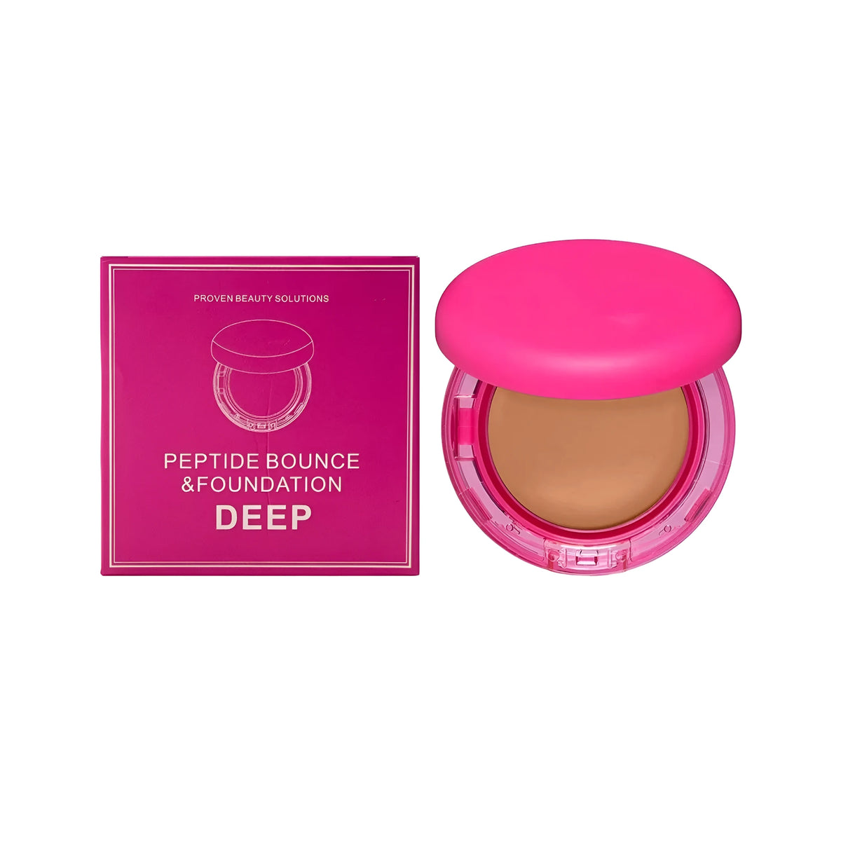Moisturising liquid foundation with silicone oils and ceresin, available in two style options, supplied as one foundation cream.