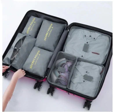 Premium waterproof travel packing cubes in various colors for organized packing and storage