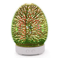 Ultrasonic air humidifier unit with touch control panel for rooms up to 40 square metres.