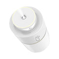 USB Car Mini Spray Air Purifying Humidifier 200ml Water Tank 35ml/H Spray Volume Grey White DC5V Powered Compact Vehicle Humidifier for Dashboard Use