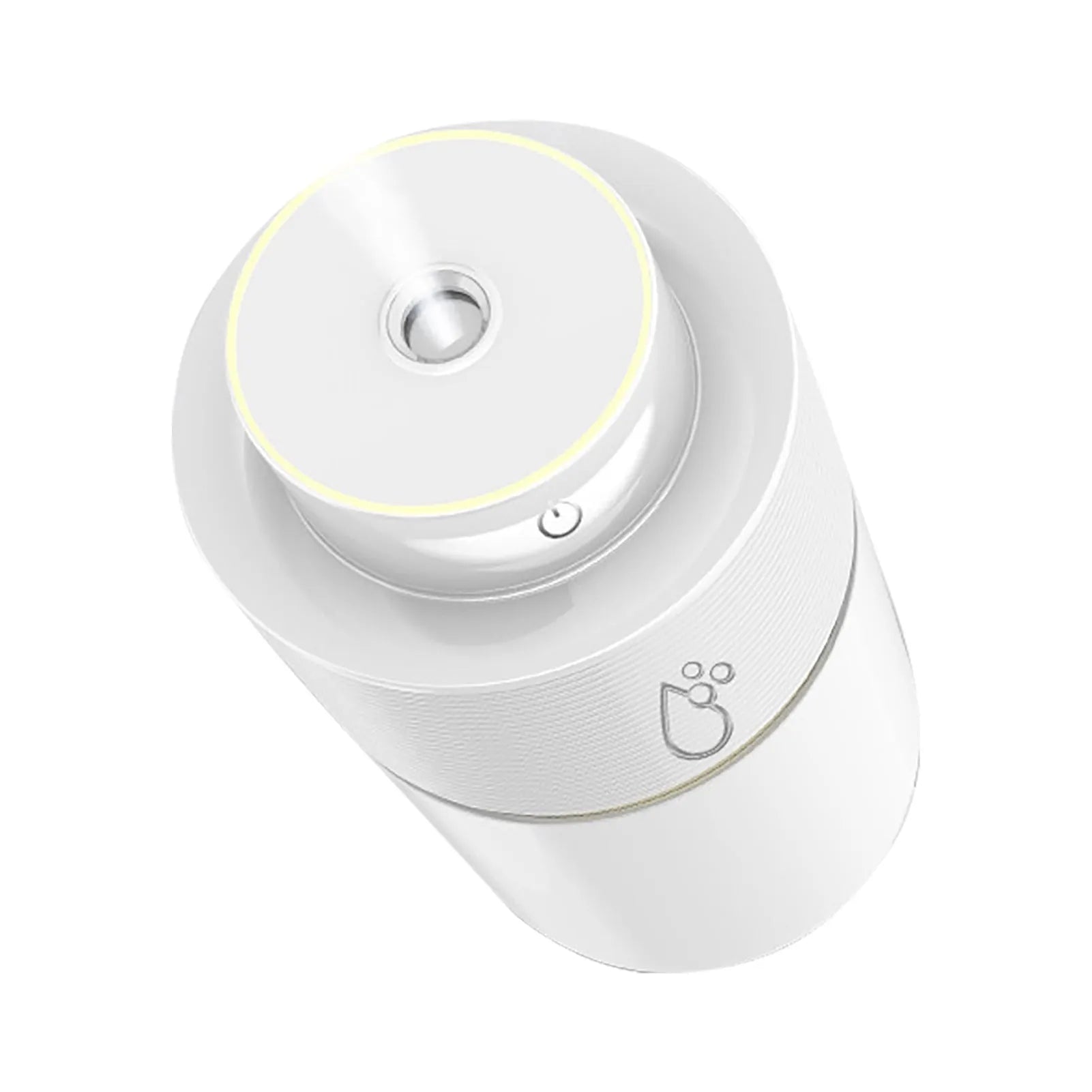 USB Car Mini Spray Air Purifying Humidifier 200ml Water Tank 35ml/H Spray Volume Grey White DC5V Powered Compact Vehicle Humidifier for Dashboard Use