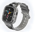 Children's phone watch with GPS and camera, 1.44-inch touch screen, silicone strap, blue colour