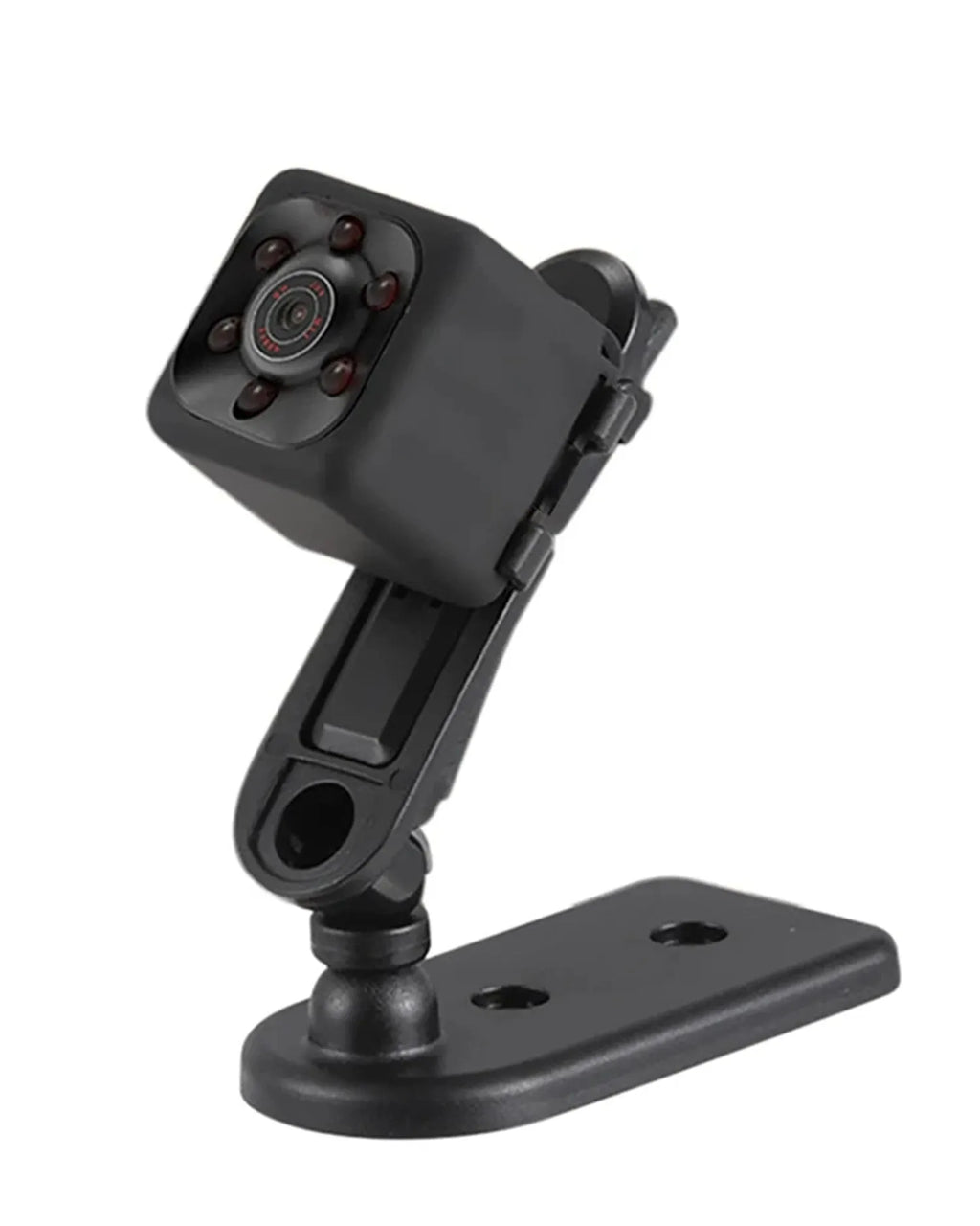 Black USB dashcam with infrared night vision and 1080P recording capability
