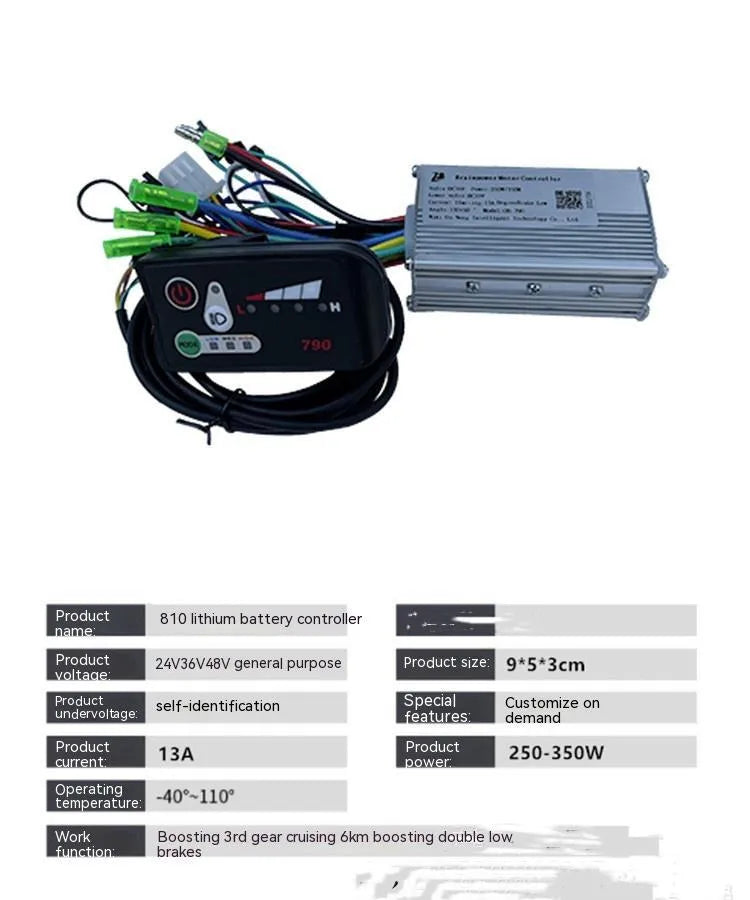 790 Mignon Maimai 6-tube electric scooter bicycle motor controller for 250-350W systems