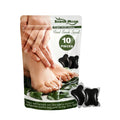 Ginger Health Edema Foot Soak Beads 10 Pack with wormwood and angelica foot bath beads in a pouch