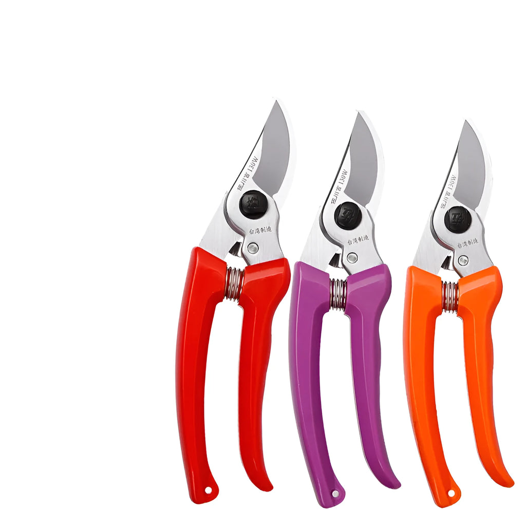 130W electric pruning shears with SK5 high carbon steel blades for landscaping work
