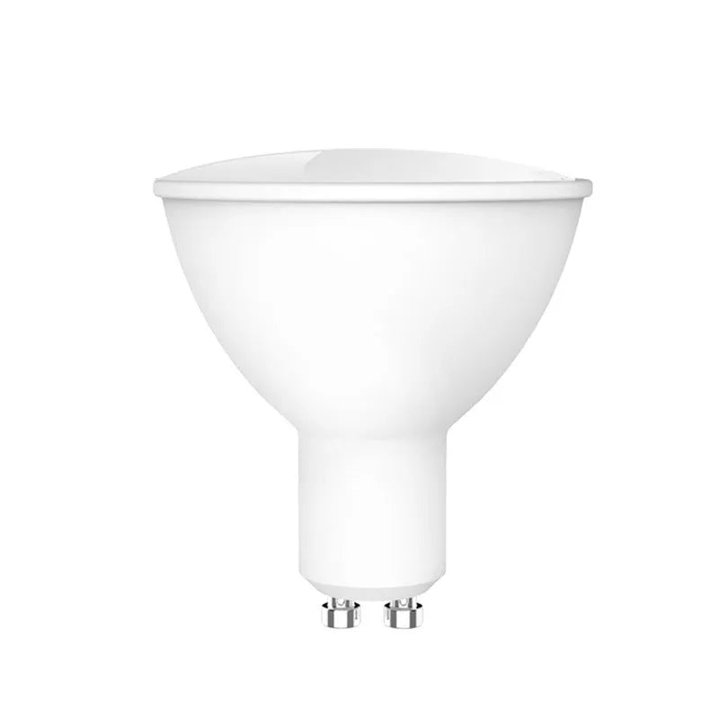 Smart GU10 RGBCCT LED spotlight with wifi control and adjustable colour temperature