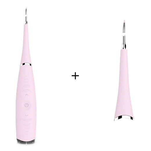 Powerful electric toothbrush with high-frequency vibration and physical calculus removal for deep dental cleaning