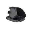 Black rotating car phone mount with suction cup windscreen attachment showing 360-degree adjustment capability