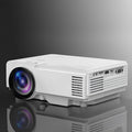 White T5 horizontal projector with 1920x1080 resolution and 200 cm projection screen size