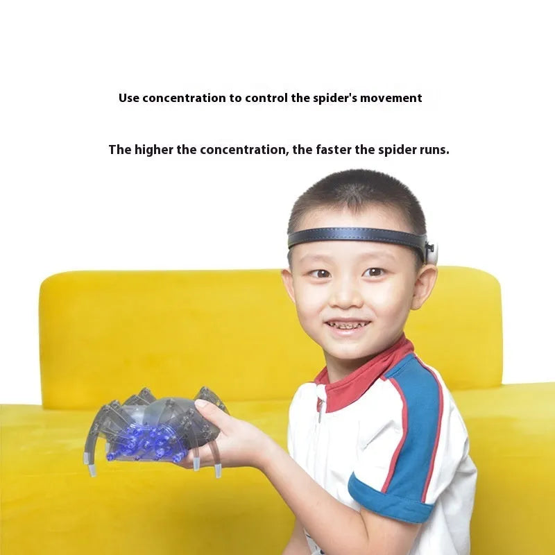 Brainlink SE spider suit toy with APP brain wave detection and 5-10 metre transmission range
