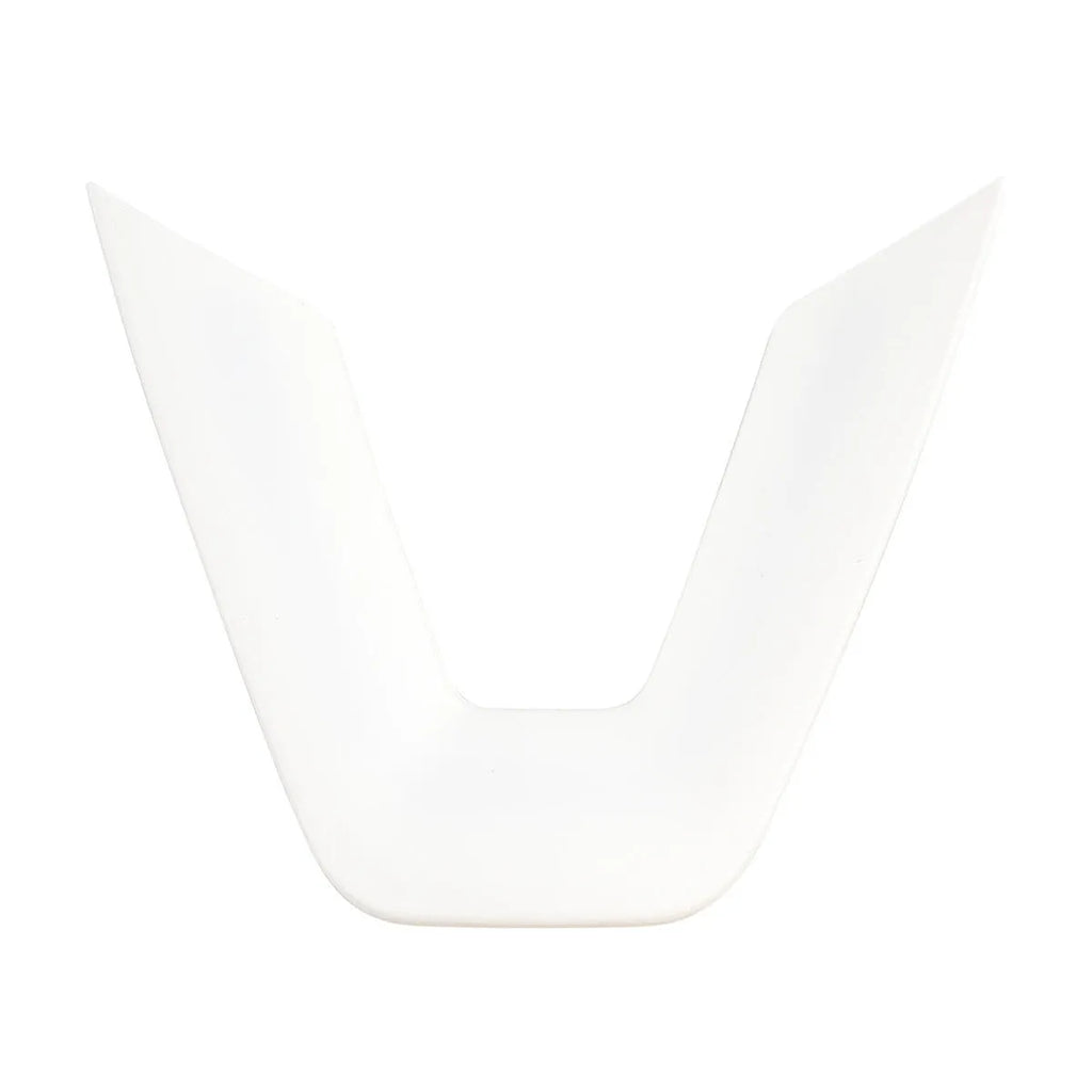White steering wheel protective patch shell made from scratch-resistant plastic AB material