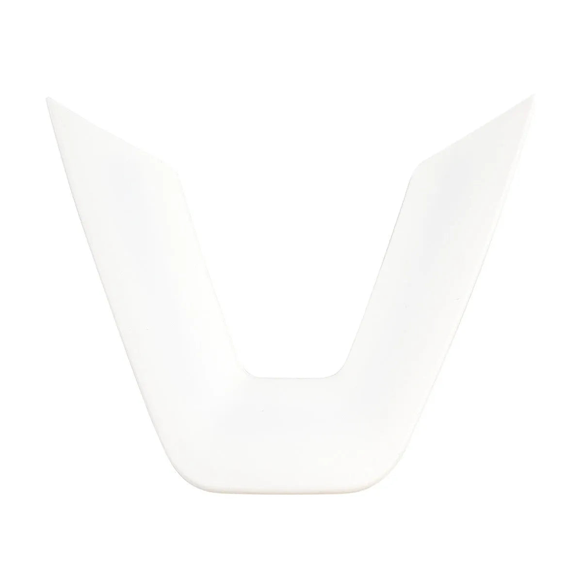 White steering wheel protective patch shell made from scratch-resistant plastic AB material