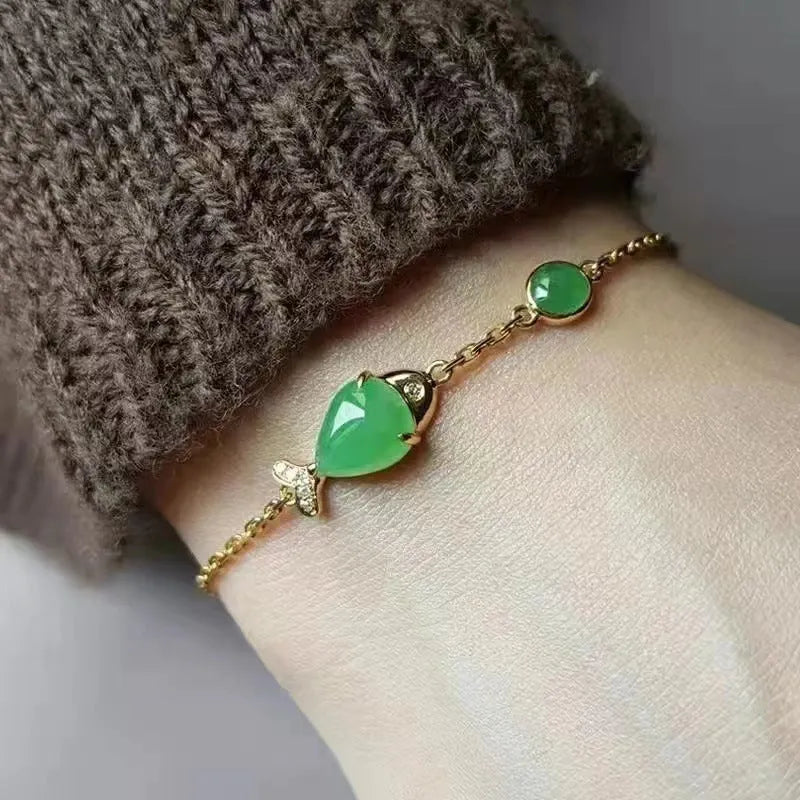 Yellow gold electroplated copper bracelet with retro styling for unisex fashion wear