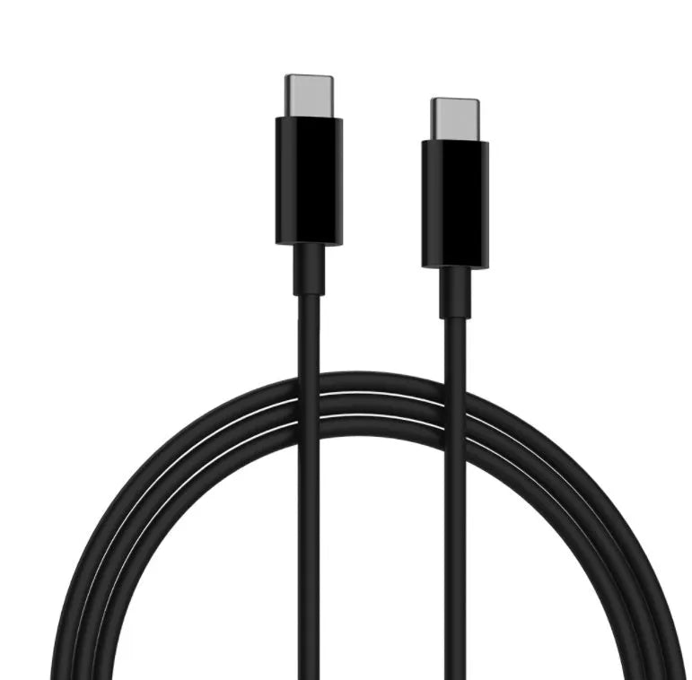 Black ZMI 65W USB-C notebook power adapter with compact design.