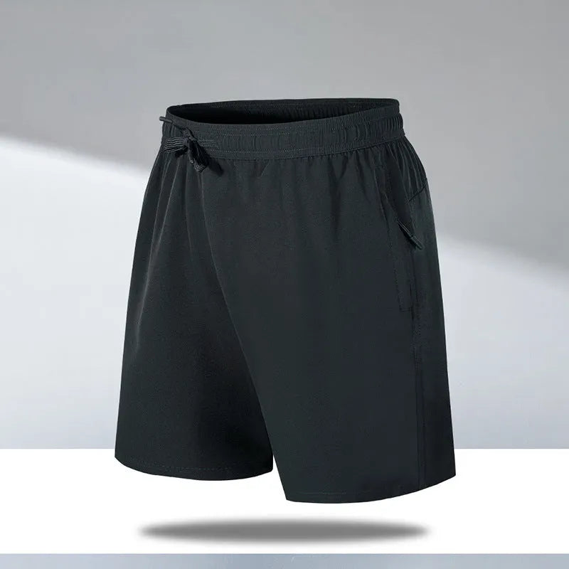 Men's loose fit quick-drying polyester beach shorts in multiple colours