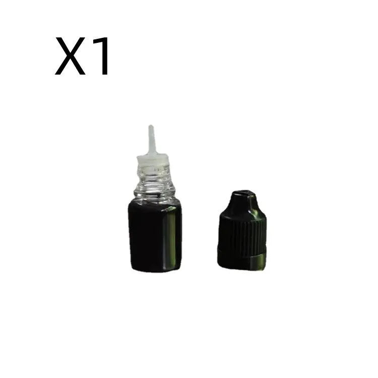 5ml bottle of black confidentiality seal ink for document security stamps