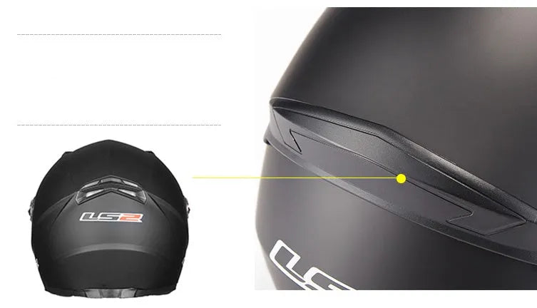 Motorcycle Crew full face helmet in ABS material, side view showing full chin coverage, available in multiple colours