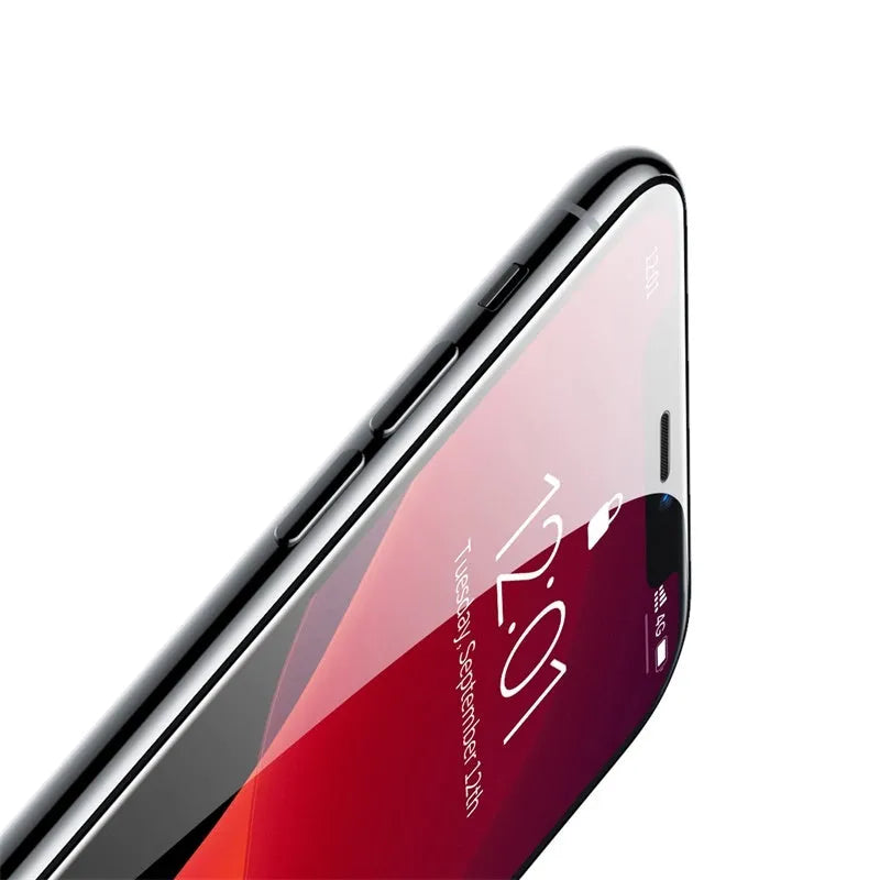 0.23mm black curved tempered glass screen protector for iPhone X XS 11 Pro 5.8 inches