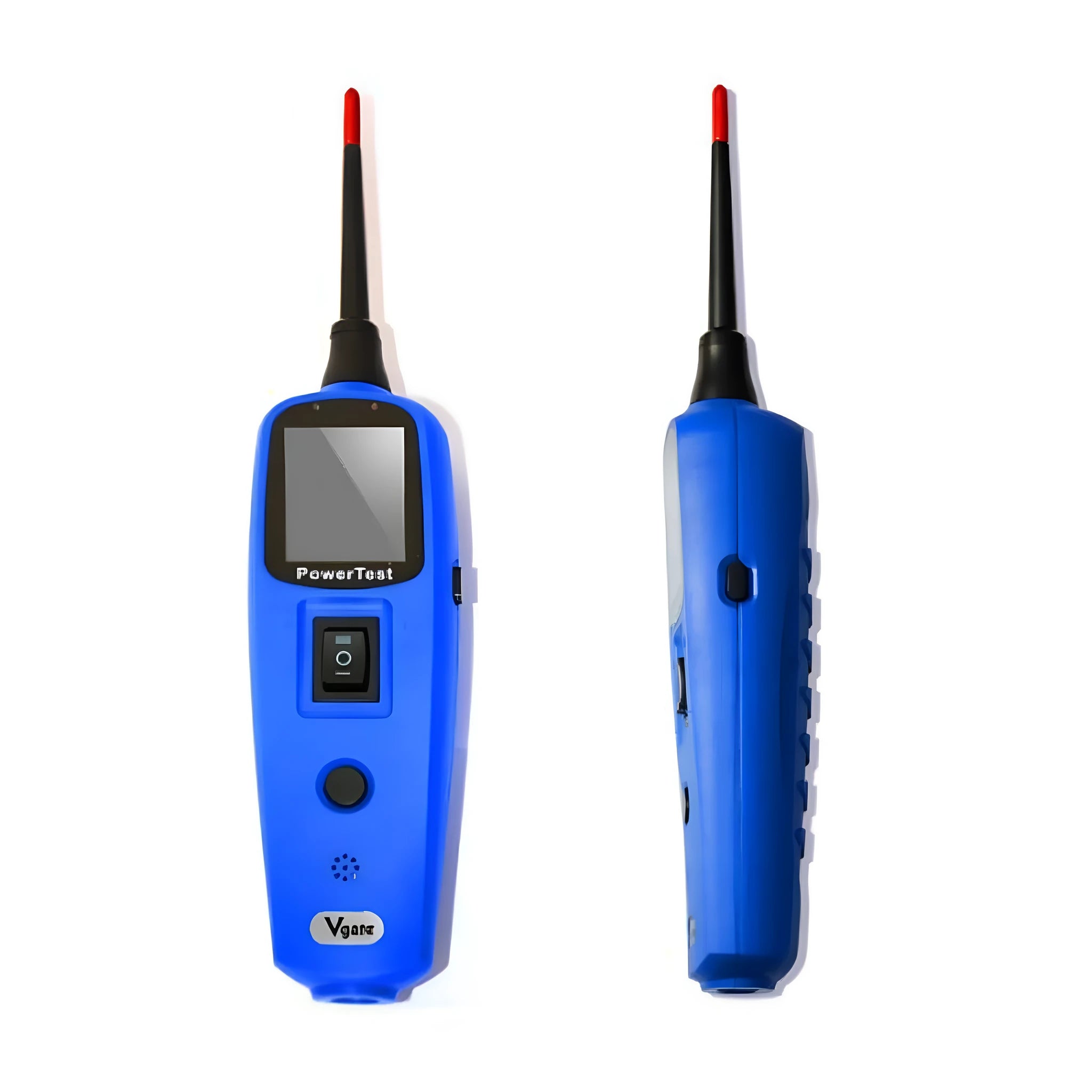 PowerTest PT150 blue automotive circuit test pen with display screen and accessories