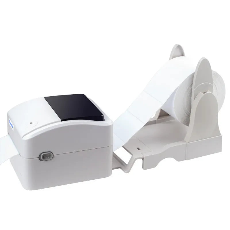 USB thermal barcode printer for clothing labels and express face sheets, 25.4-118mm print size, compact 215x178x155mm body