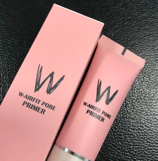 Pink pre-makeup cream primer 35ml with nicotinamide, rose extract and glycerin for brightening and concealing