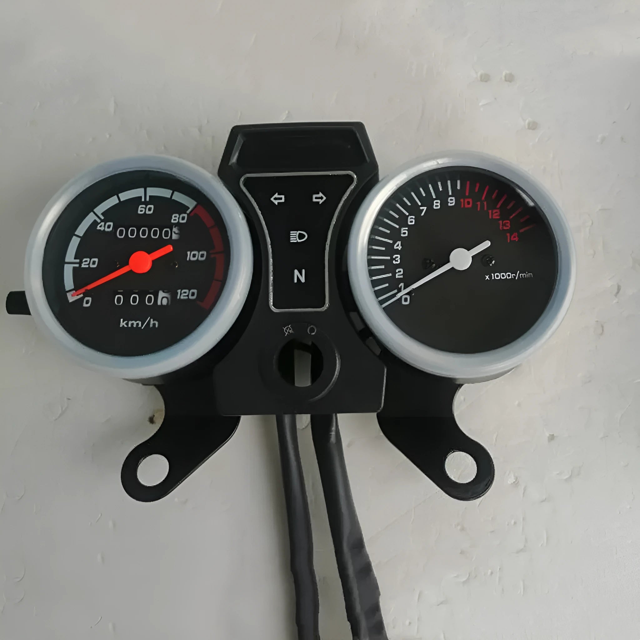 Motorcycle speedometer FT125 Clasica Deliver default colour instrument panel
