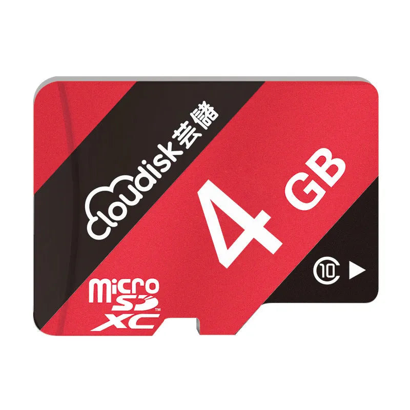 Red TF memory card 32GB Class10 for driving recorder storage