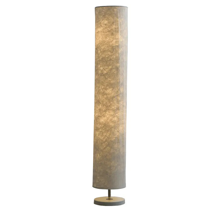 Smart RGB remote control folding floor lamp with fabric shade and stainless steel body, adjustable height 1520mm, LED light source