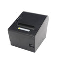 White 80mm thermal receipt printer for kitchen POS systems with compact dimensions