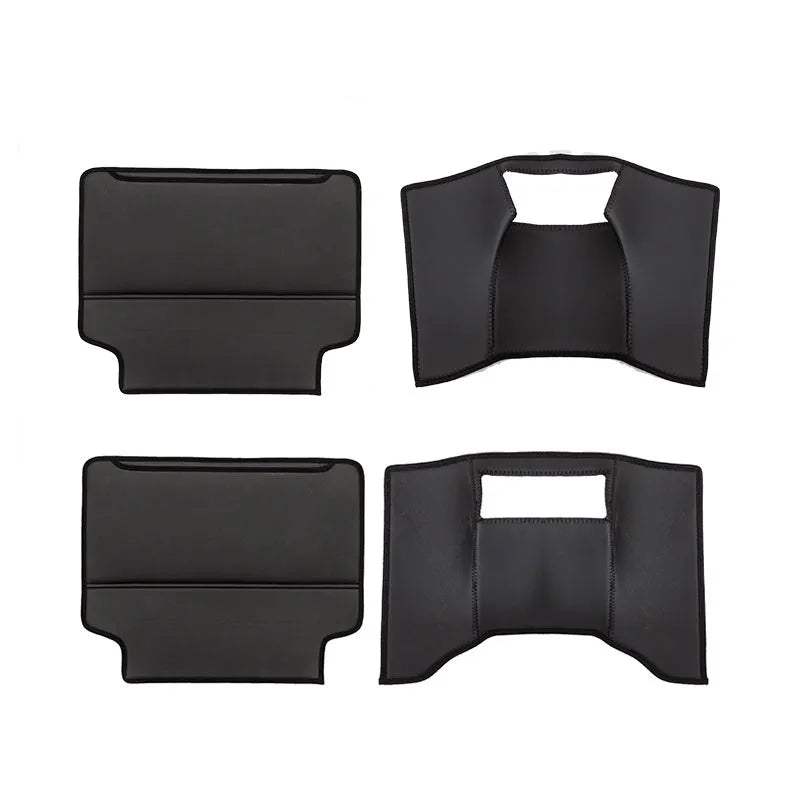 Anti kick pad for rear seat air outlet of 20-23 Mazda 3 Axela Atz, thin design, single piece