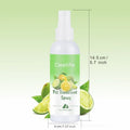 100ml lemon pet deodorant spray bottle for cats and dogs cleaning