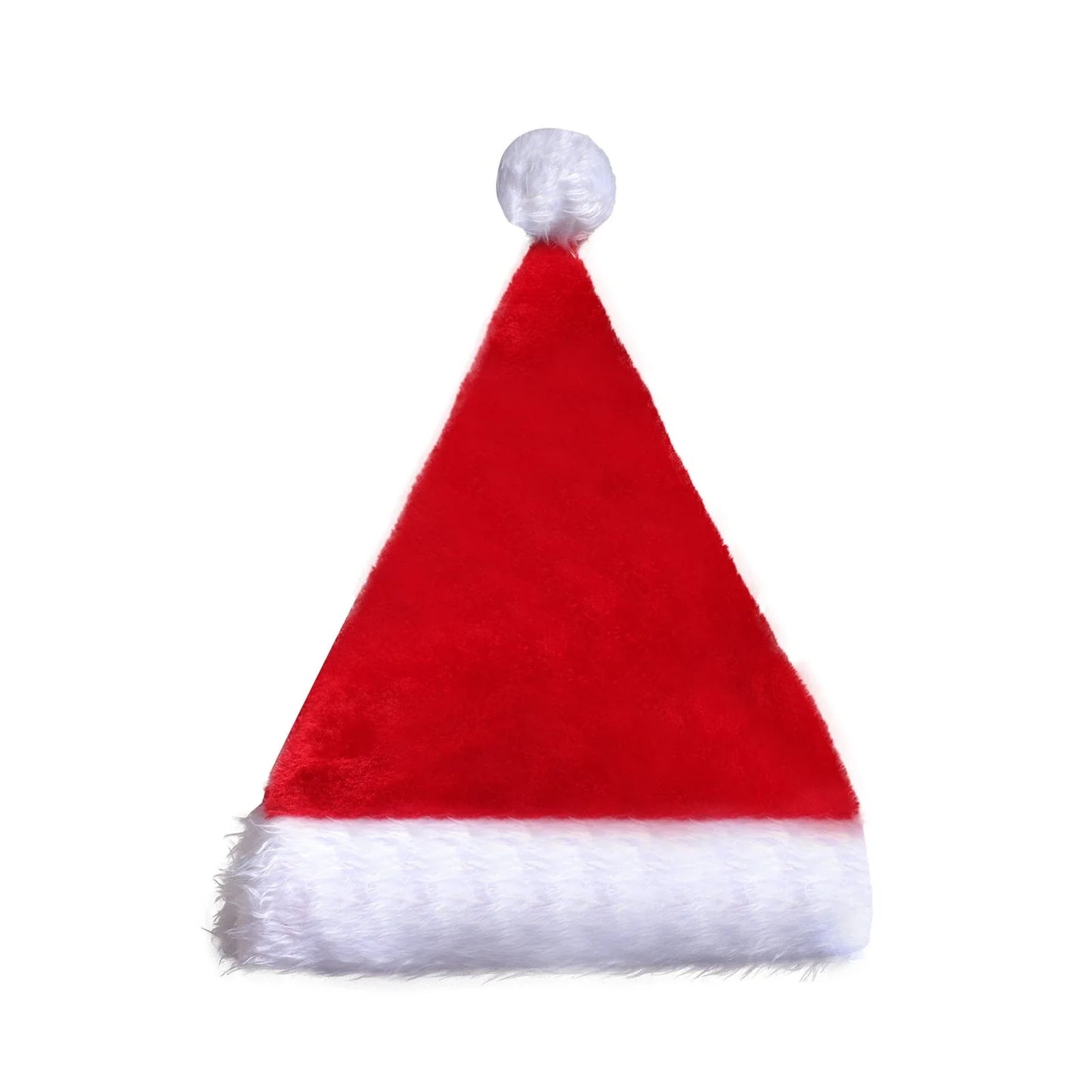 Luminous Santa hat with LED lights that change through 9 color patterns, perfect for holiday celebrations and Christmas parties.