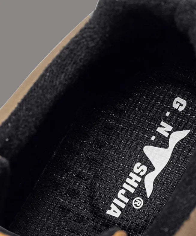 Summer platform casual sneakers with thick rubber sole and microfibre leather insole in black and white colour options