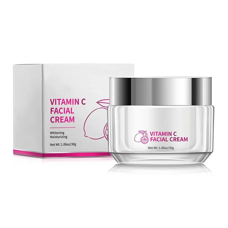 Vitamin C face cream 30g tube, universal skin type, compact 6x6x5.2cm size