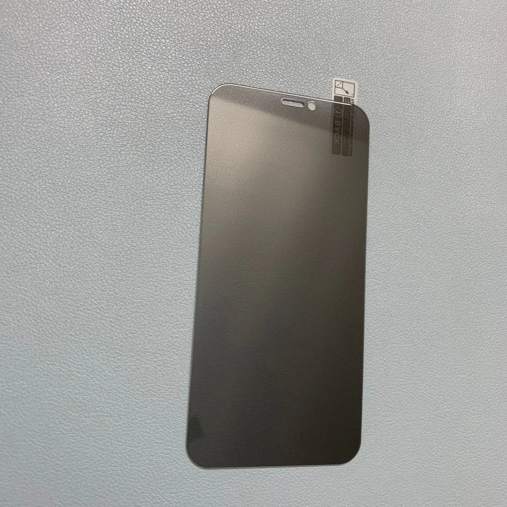 iPhone privacy screen protector with anti-peeping tempered glass film