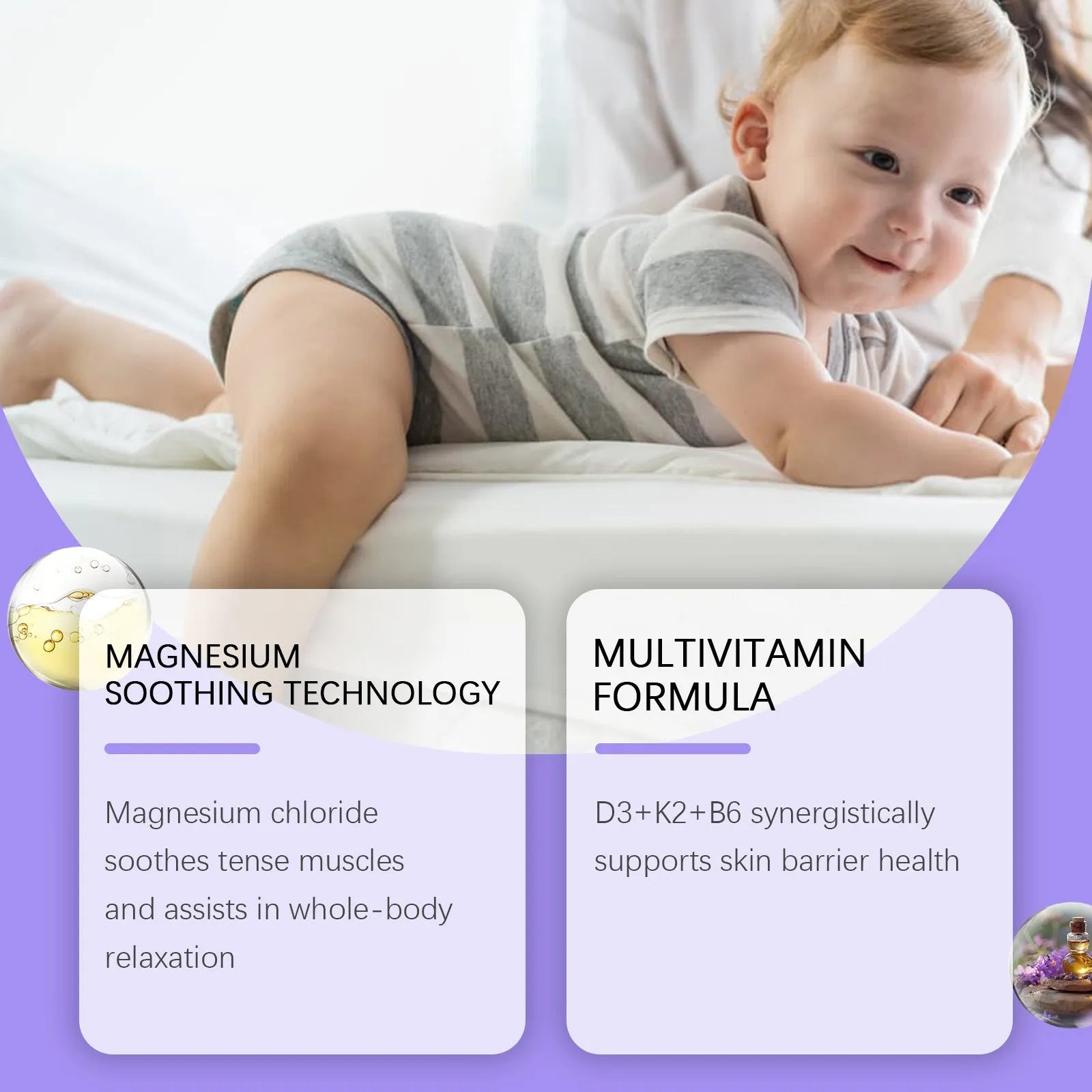 114g jar of kids 4-in-1 magnesium cream with vitamins D3, K2 and B6