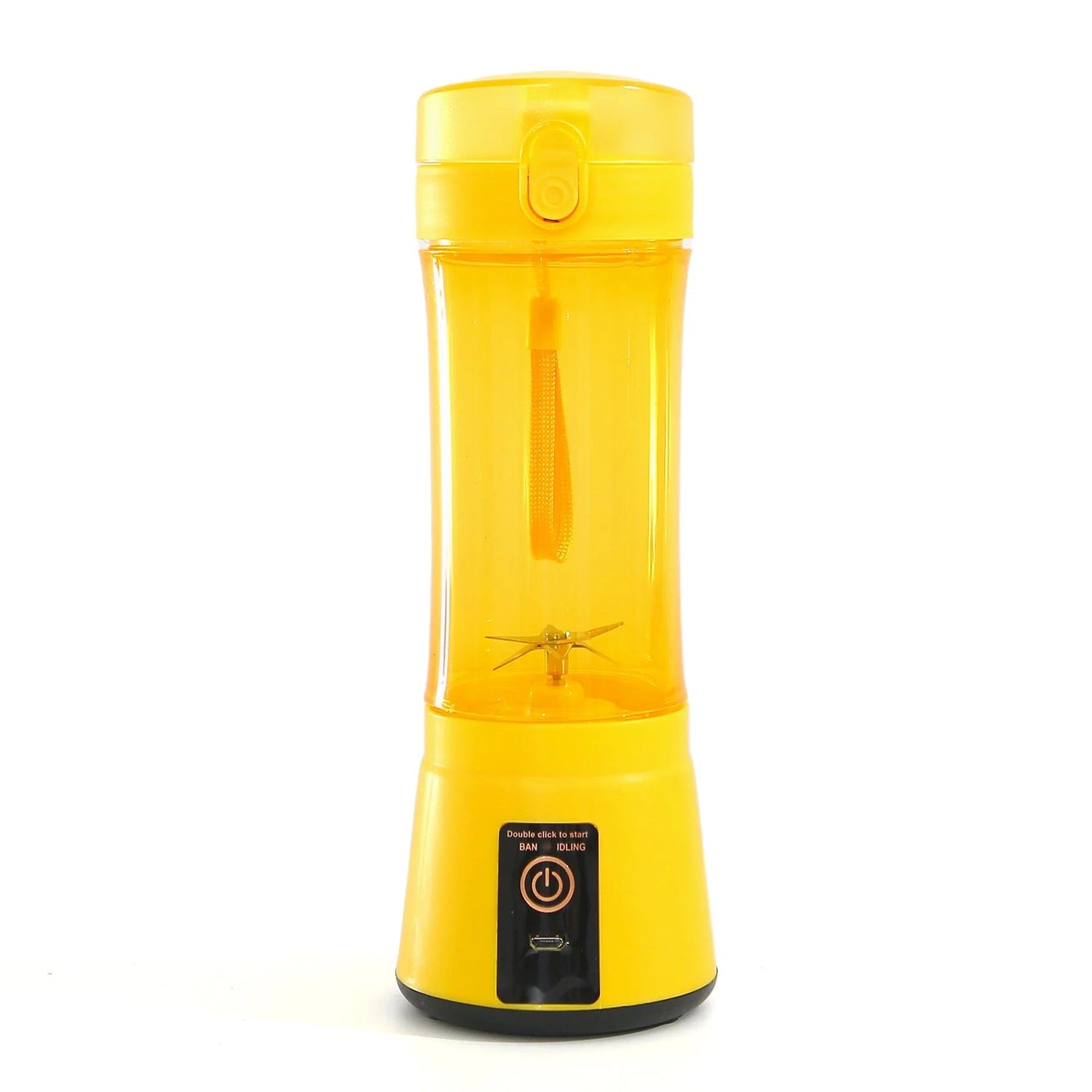 Portable USB Rechargeable Fruit Smoothie Blender with Cordless Design and Powerful Blending Capabilities